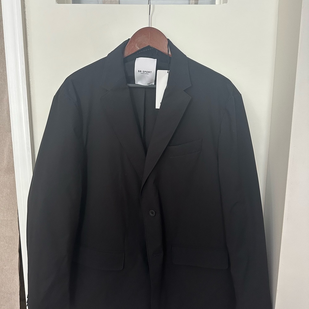 Banana Republic Black Sport Coat Classic Tailoring